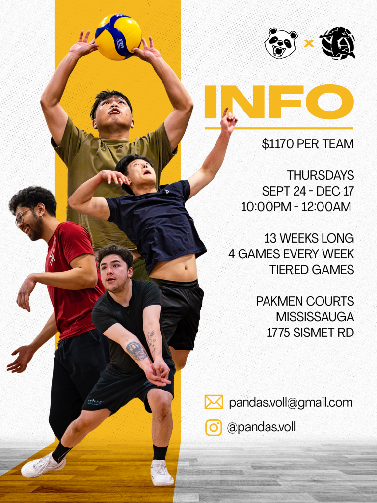 Panda's Volleyball banner 3