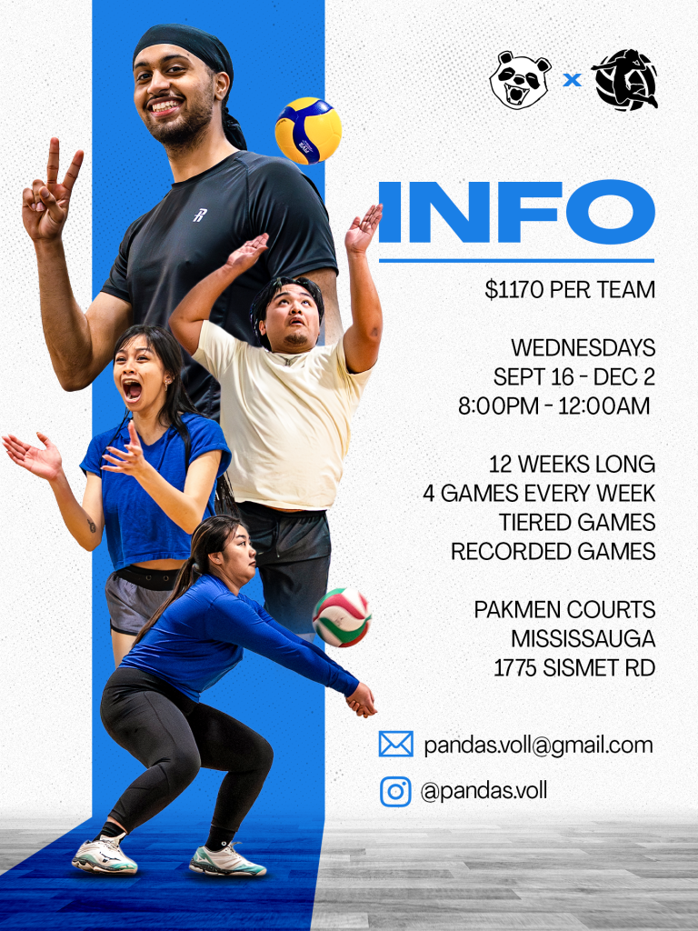 Panda's Volleyball banner 2